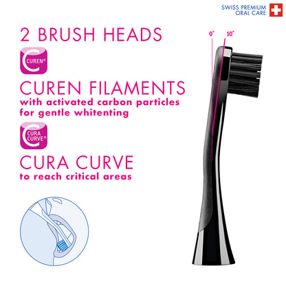 Curaprox Black is White Hydrosonic, Sonic Toothbrush