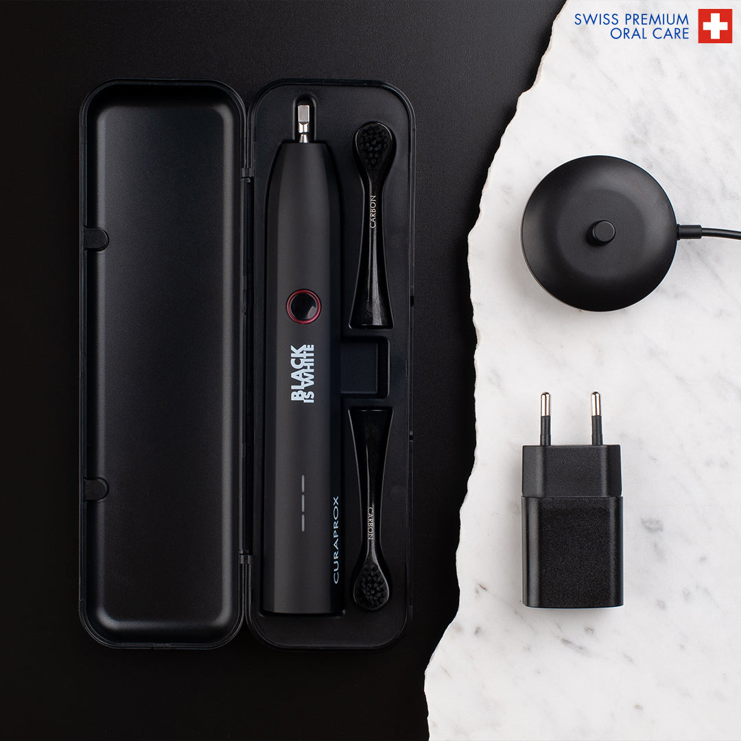 Curaprox Black is White Hydrosonic, Sonic Toothbrush