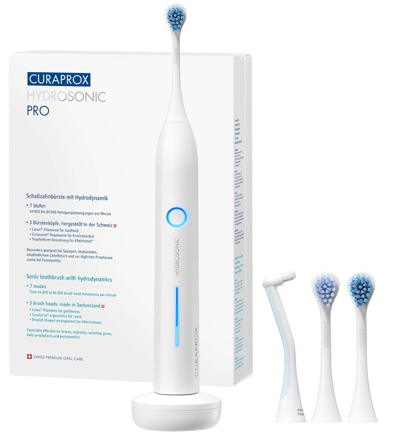 Curaprox Hydrosonic pro, Sonic Toothbrush