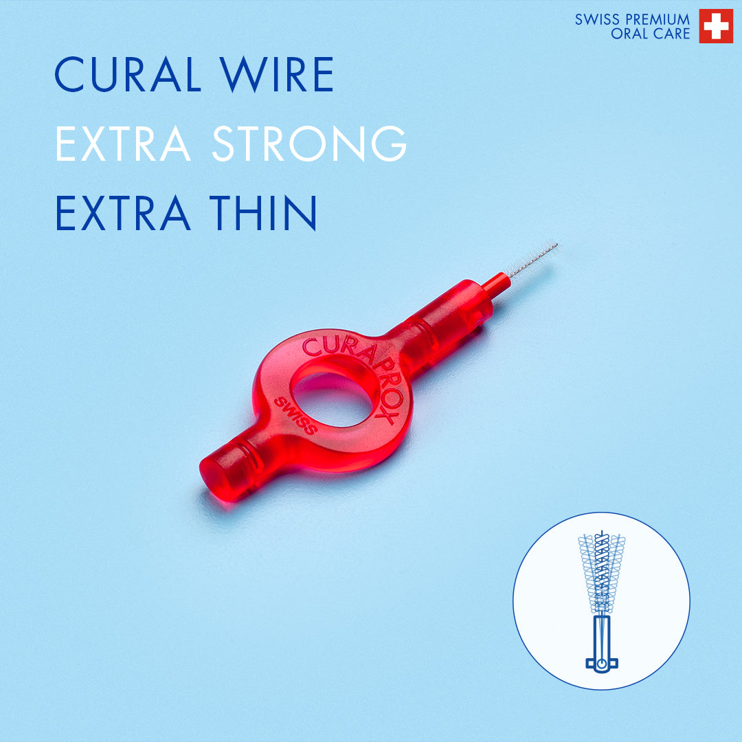 Curaprox CPS 07 prime refill, 8 pcs., red, international