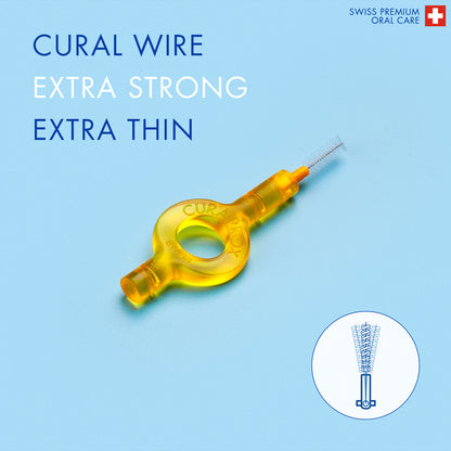 Curaprox CPS 09 prime refill, 8 pcs., yellow, international