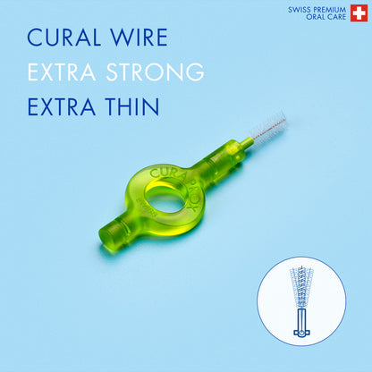 Curaprox CPS 011 prime refill, 8 pcs., lime green, international