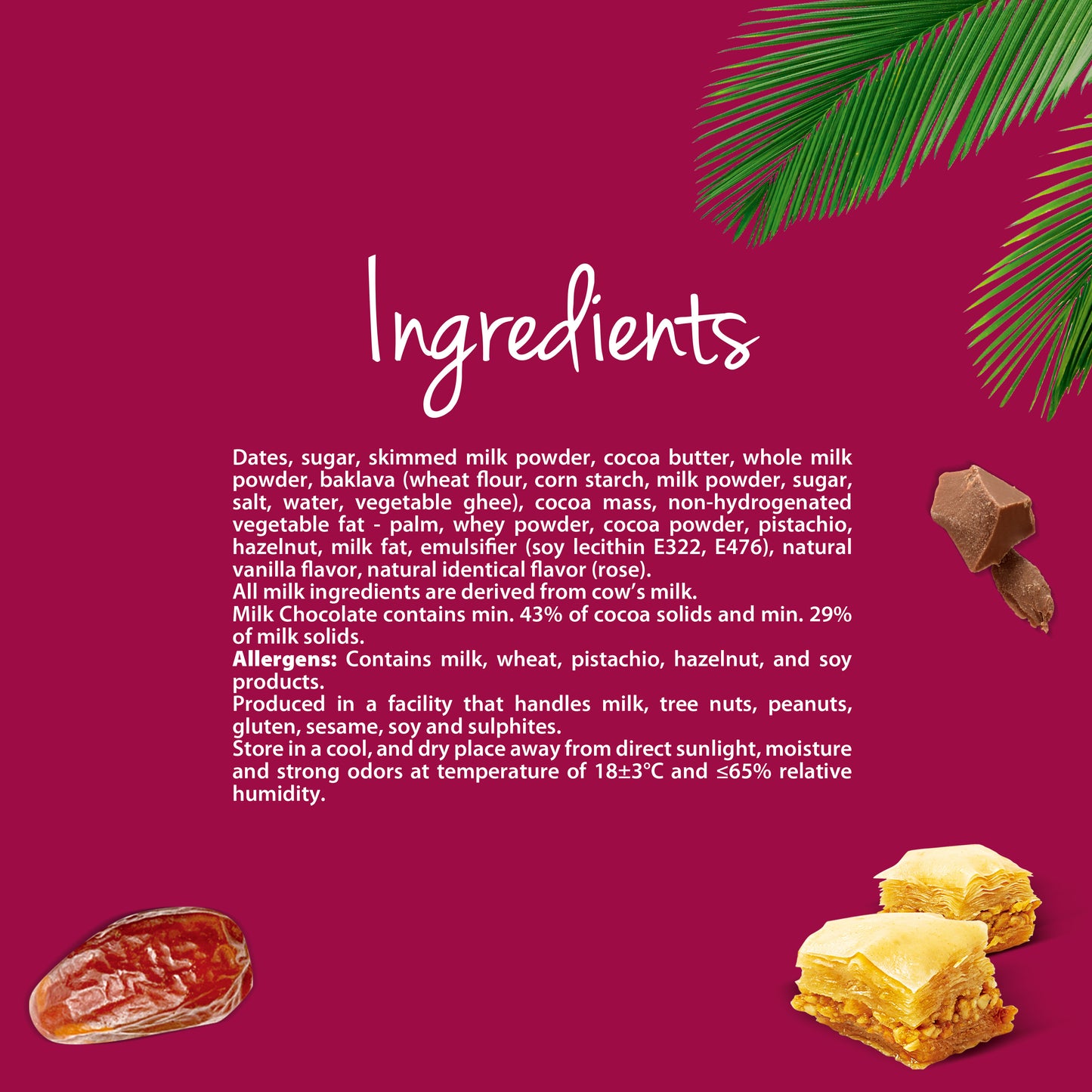 CHOCODATE BAKLAVA (230G)