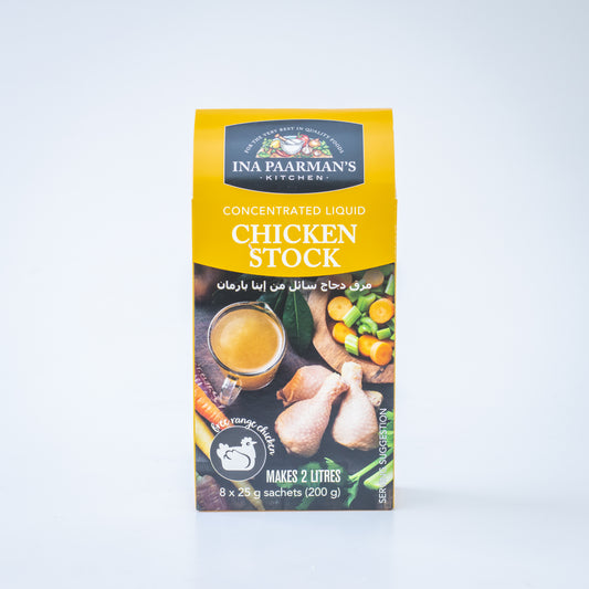Ina Paarman Concentrated Liquid Chicken Stock (8x25g Sachets)