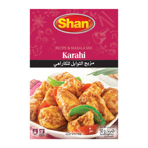 Shan Karahi Recipe & Masala Mix 50gm