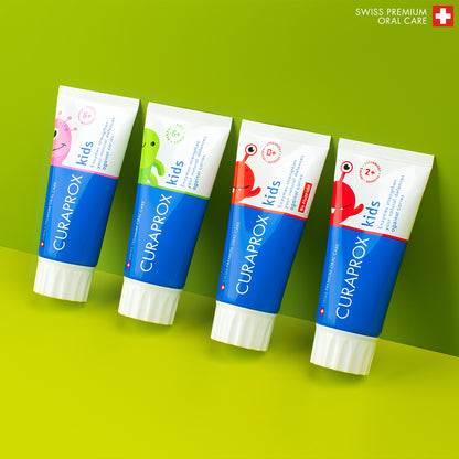 Curaprox Kids Toothpaste, Strawberry Flavor, 950 ppm, 60ml