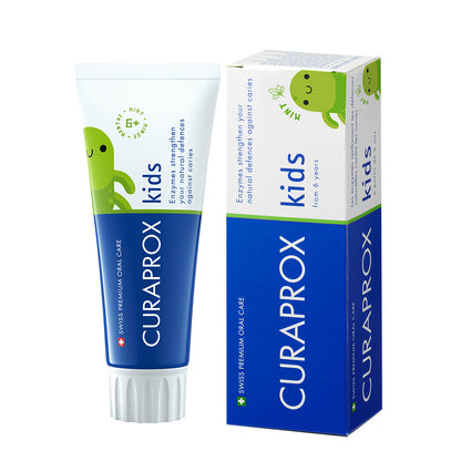 Curaprox Kids Toothpaste, Mint flavor, 1450 ppm, 60ml