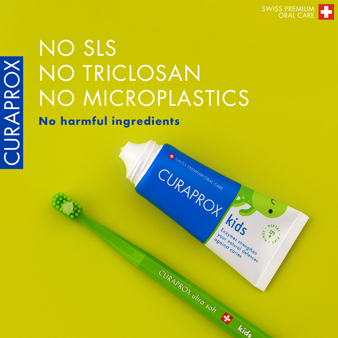 Curaprox Kids Toothpaste, Mint flavor, 1450 ppm, 60ml