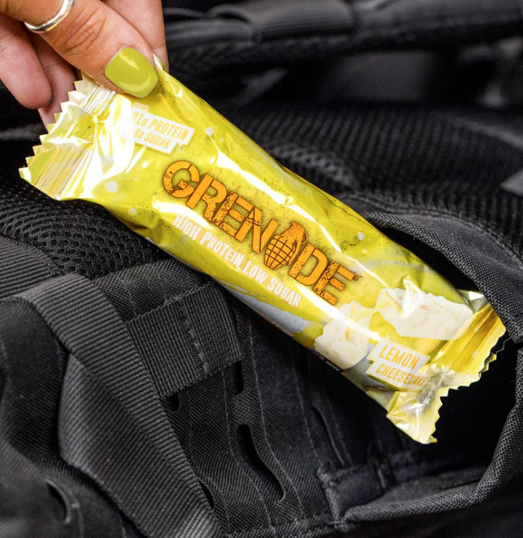 Grenade Lemon Cheesecake- High Protein Bar - Low Sugar  60gm