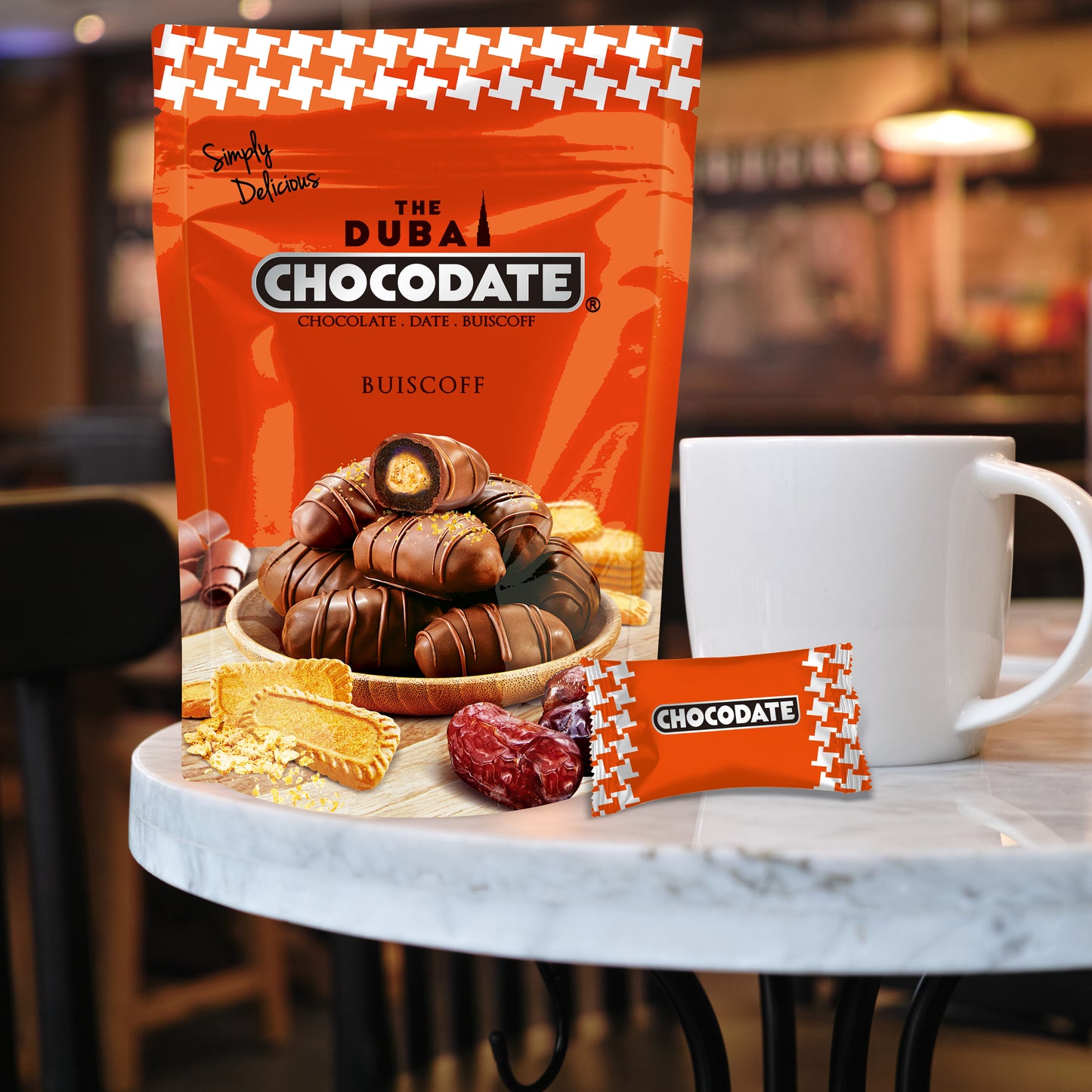 CHOCODATE BISCOFF (230G)