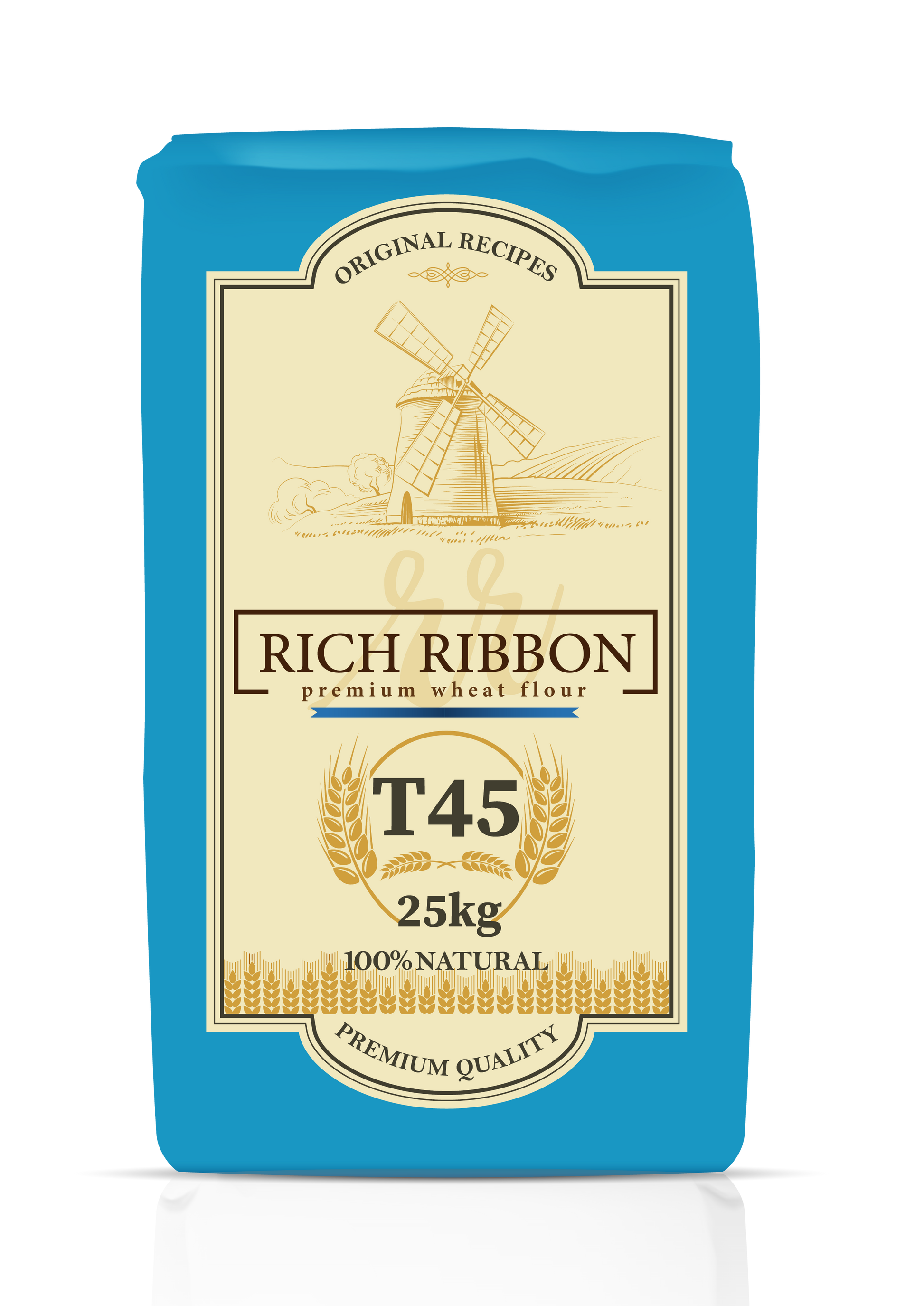 Rich Ribbon all-purpose T45 Flour 25Kg – Click Cuisine