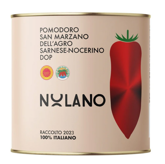 Nolano San Marzano DOP Whole Peeled Tomatoes, 100& Italian 2.5Kg