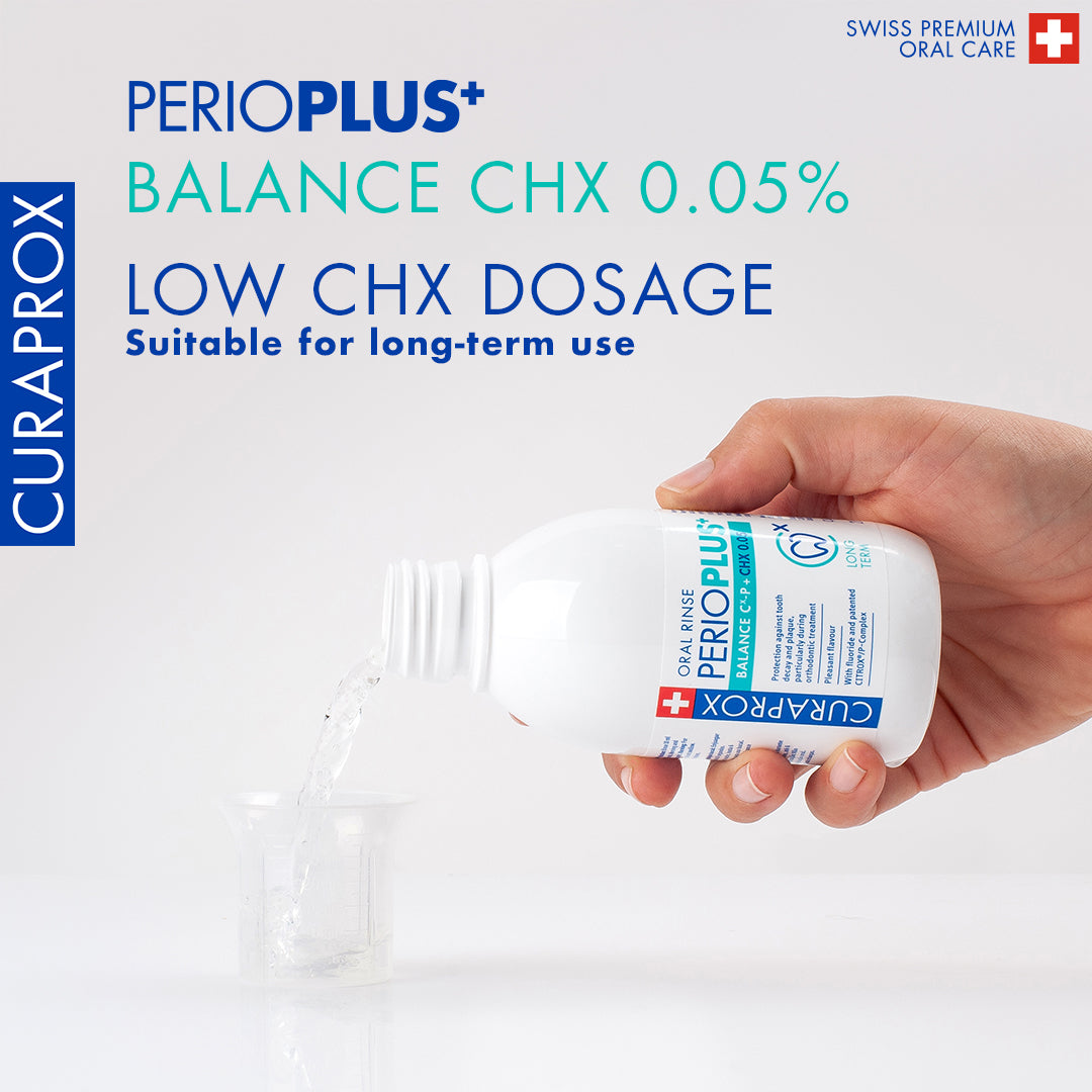 Curaprox Perio plus balance, CHX 0.05, 200ml, international