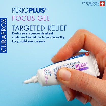 Curaprox Perio plus focus, CHX 0.50, 10ml tube, international