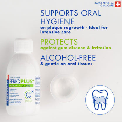 Curaprox Perio plus protect, CHX 0.12, 200ml, international