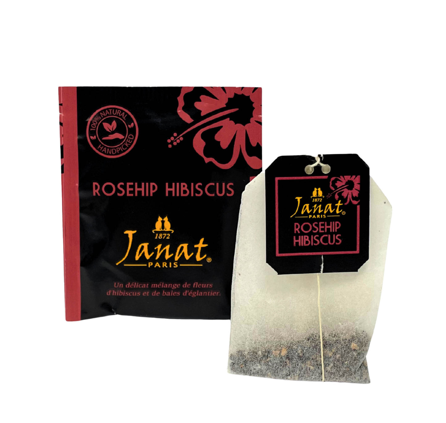 Janat Professional Series Ziplock Rosehip Hibiscus 100TB