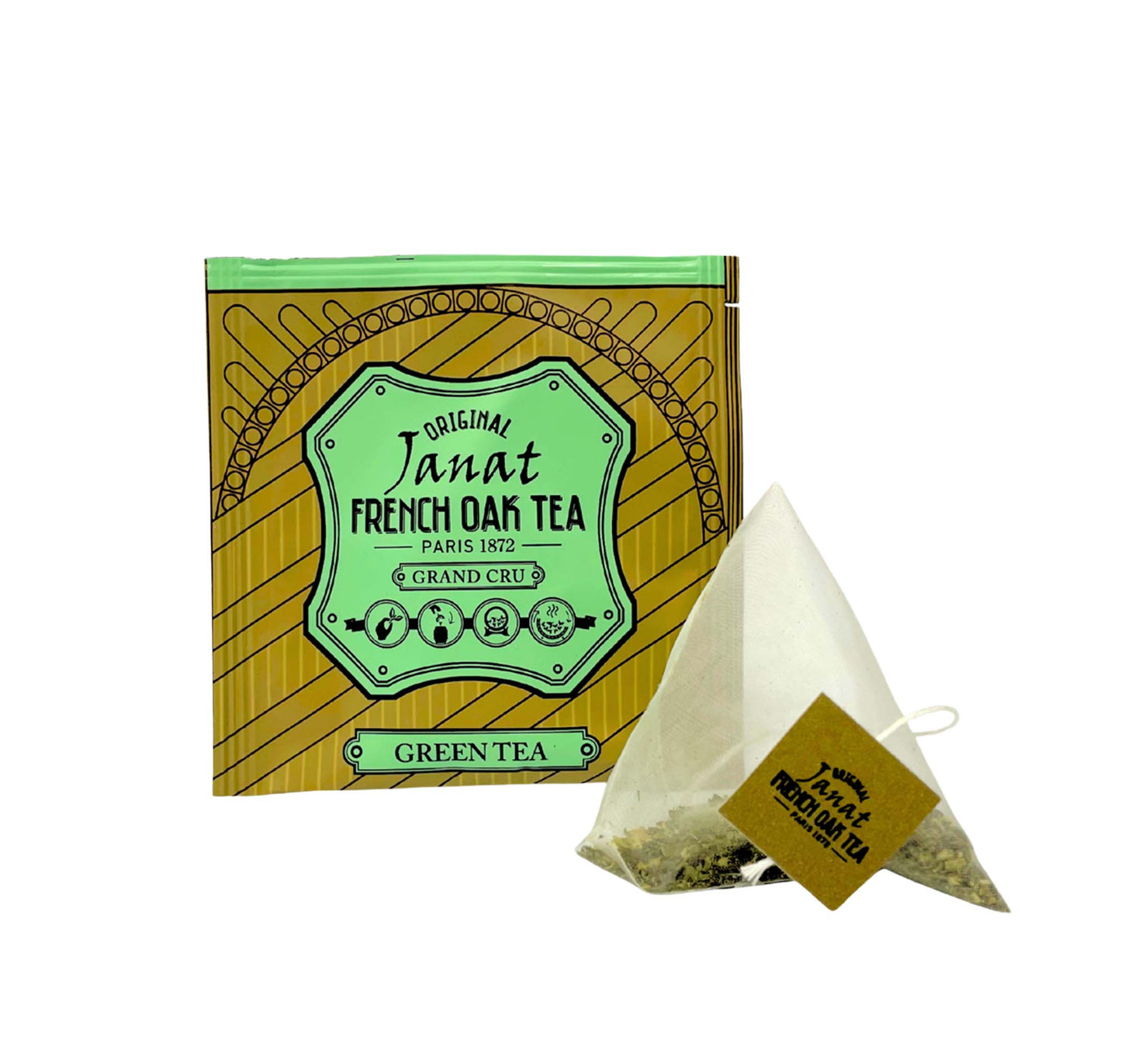 Janat French Oak Green Tea 60 Tea Bags
