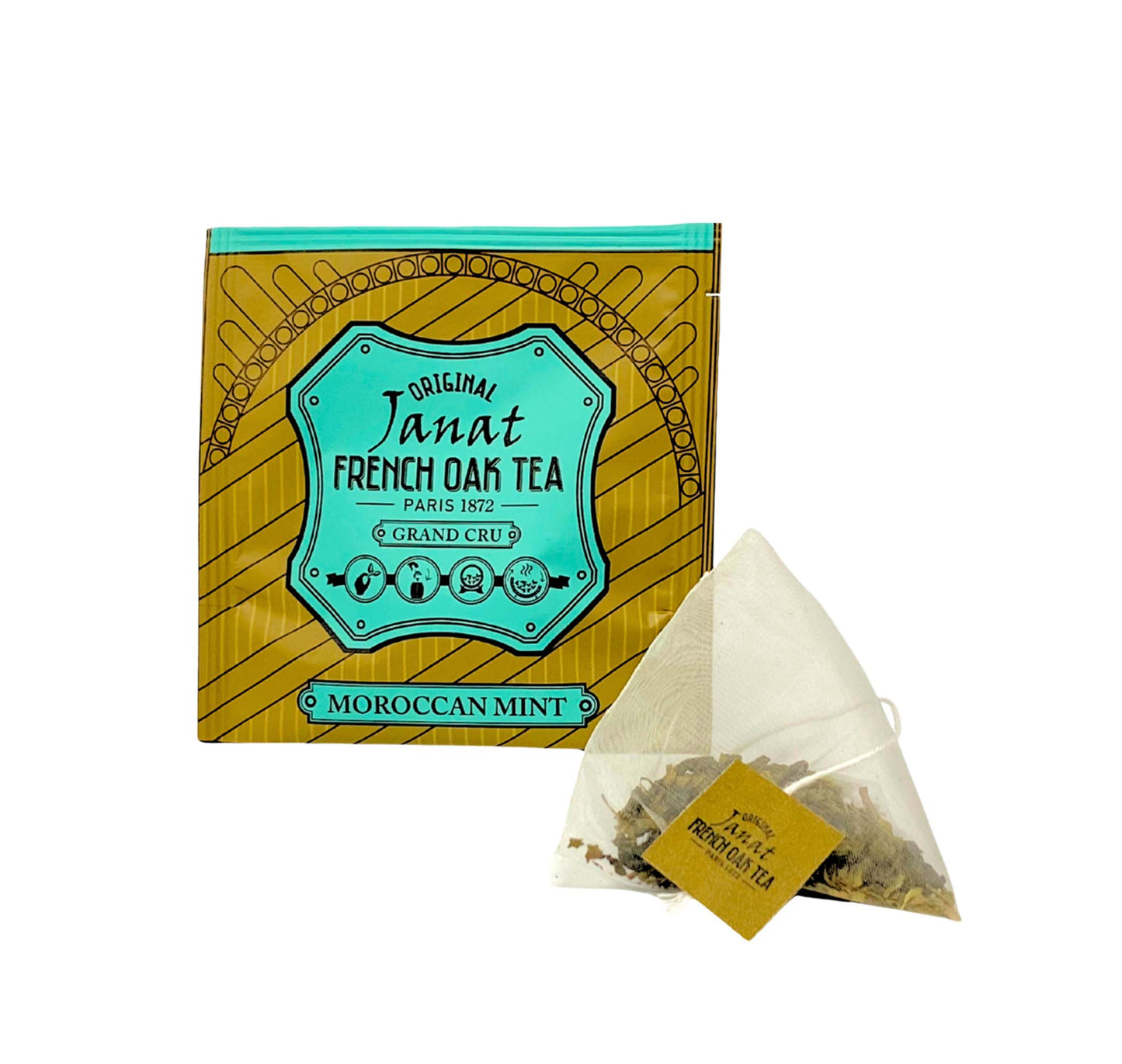 Janat French Oak Moroccan Mint 60 Tea Bags
