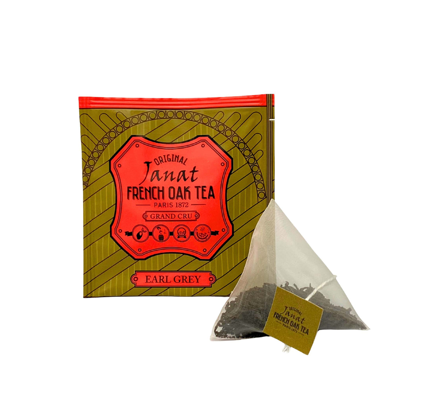Janat French Oak Earl Grey 60 Tea Bags