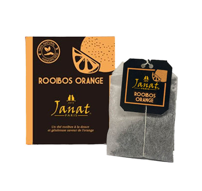Janat Professional Series Ziplock Rooibos Orange 100 Tea Bags