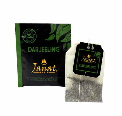 Janat Professional Series Ziplock Darjeeling 100 Tea Bags
