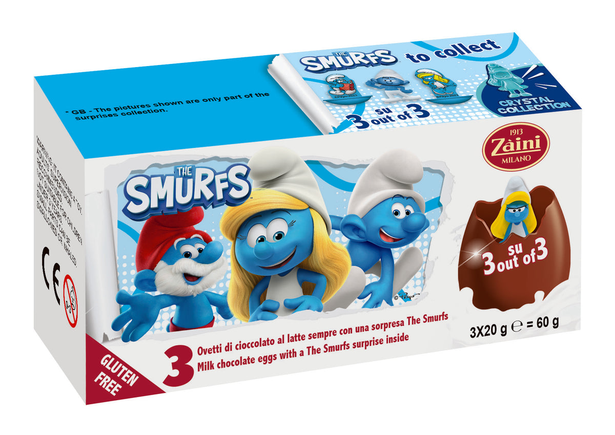 Zaini Smurfs (Tripack )