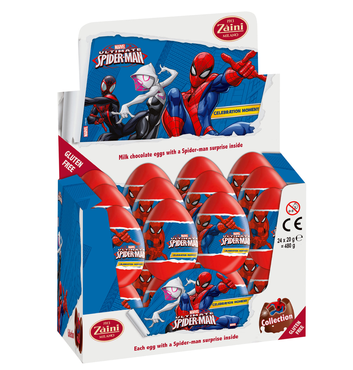 Zaini Spiderman (Tripack)