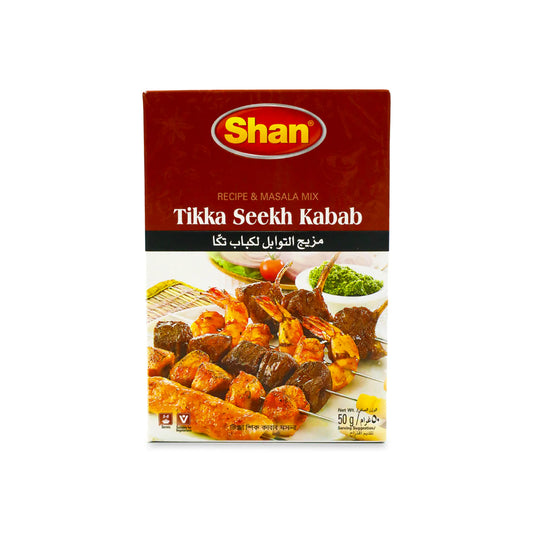 Shan Tikka Seekh Kabab Recipe & Masala Mix 50gm