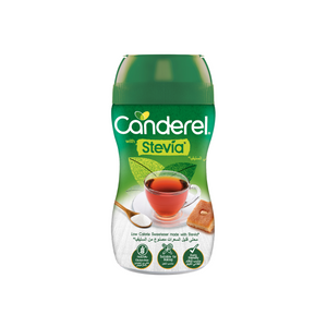 Canderel Stevia Jar, Low Calorie Sweetener made with Stevia, 250gm