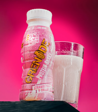 Grenade Strawberries & Cream Protein Shake - High Protein - Low Sugar 330ml