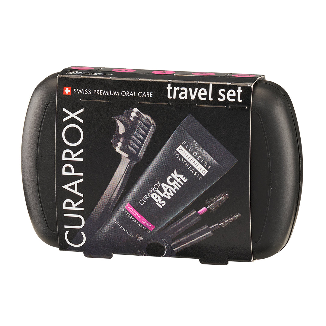 Curaprox Black is white Travel set
