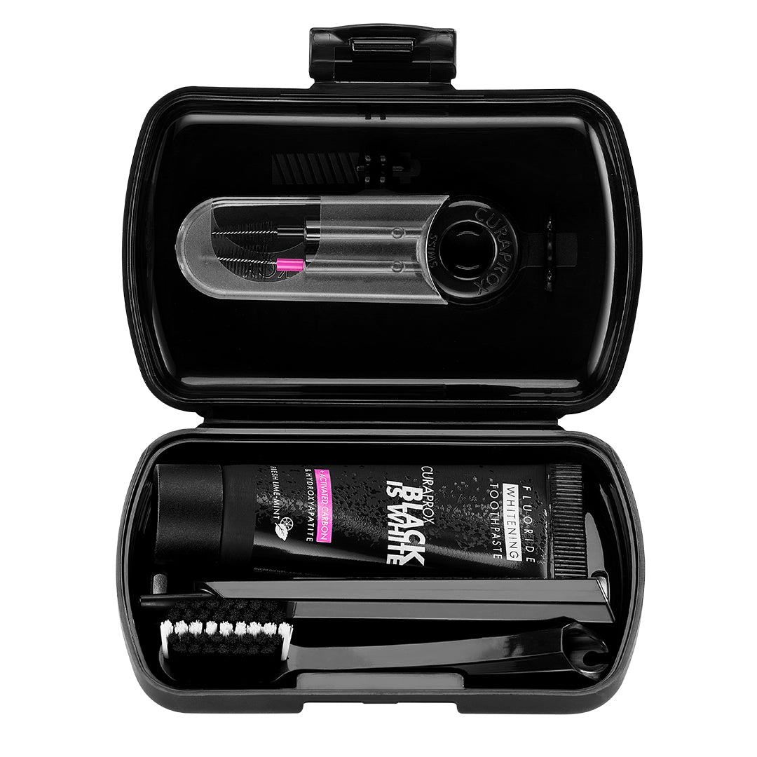 Curaprox Black is white Travel set