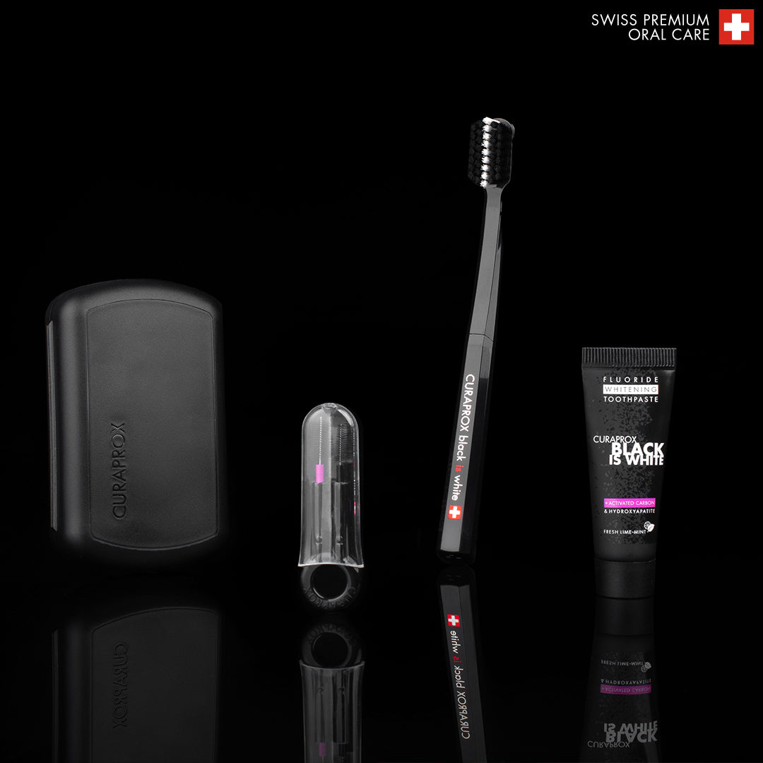 Curaprox Black is white Travel set