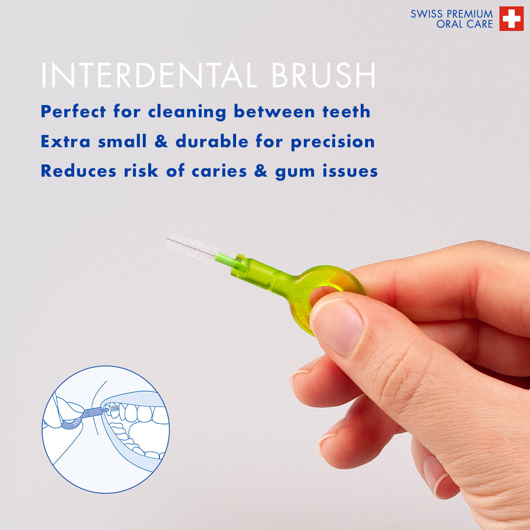 Curaprox Travel Set blue, travel toothbrush, interdental brush, toothpaste 10ml, travel box