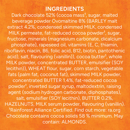 Ovomaltine Petit Beurre Noir Swiss Biscuit with 52% Dark Chocolate, 145g