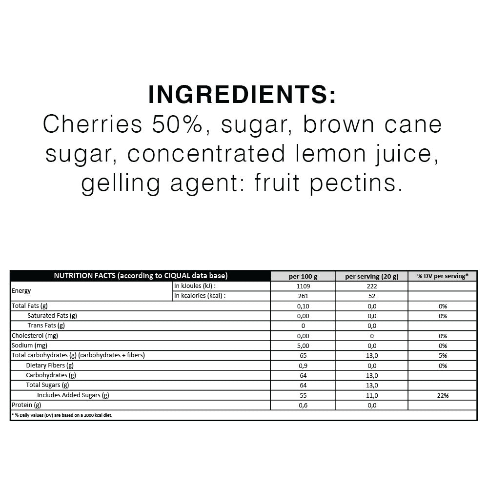 Bonne Maman Cherry Preserve (370g)