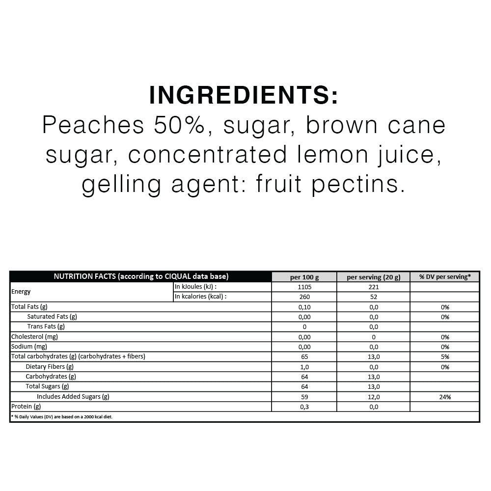 Bonne Maman Peach Preserve (370g)