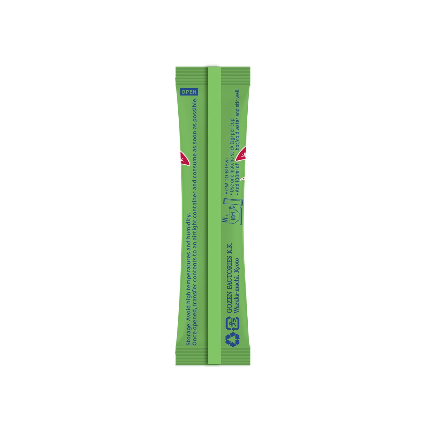 Gozen Cocktail Grade Matcha Sticks 200gm (100 Sticks)