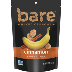 Bare Baked Crunchy Cinnamon Banana Chips 2.7 OZ(76.5gm)
