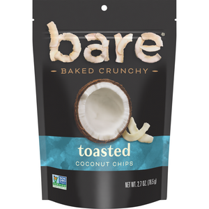 Bare Baked Crunchy Toasted Coconut Chips 2.7 OZ(76.5gm)