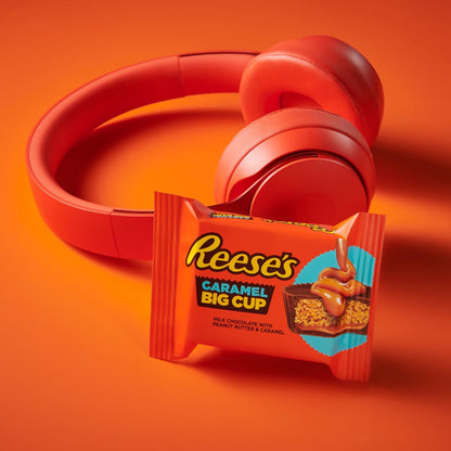 Reese's Big Cup Caramel Milk Chocolate Peanut Butter Cups,1.4 Oz (39gm)