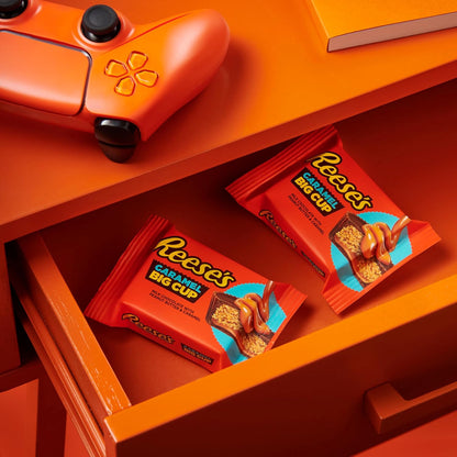 Reese's Big Cup Caramel Milk Chocolate Peanut Butter Cups,1.4 Oz (39gm)