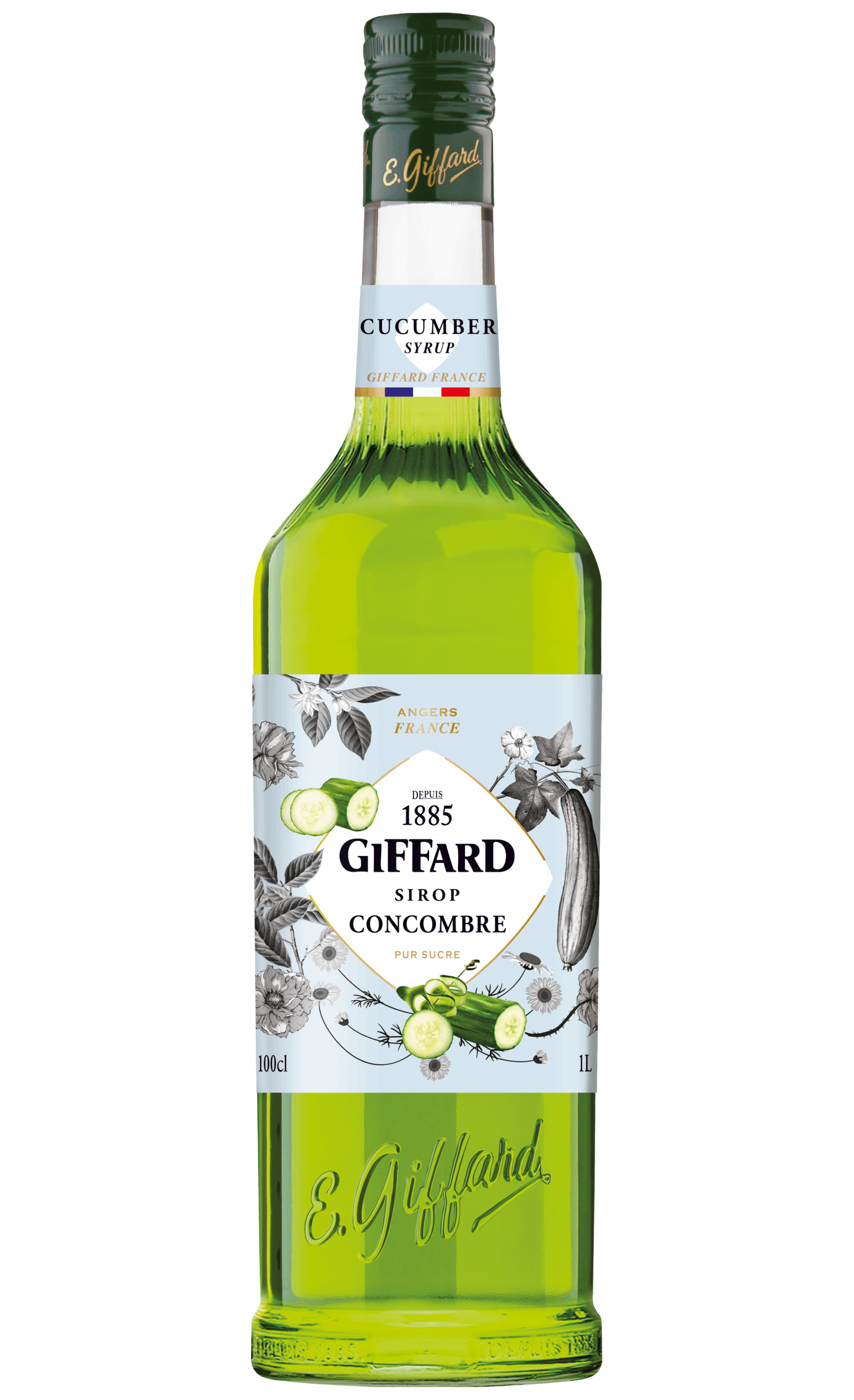 Giffard Cucumber Syrup 1L