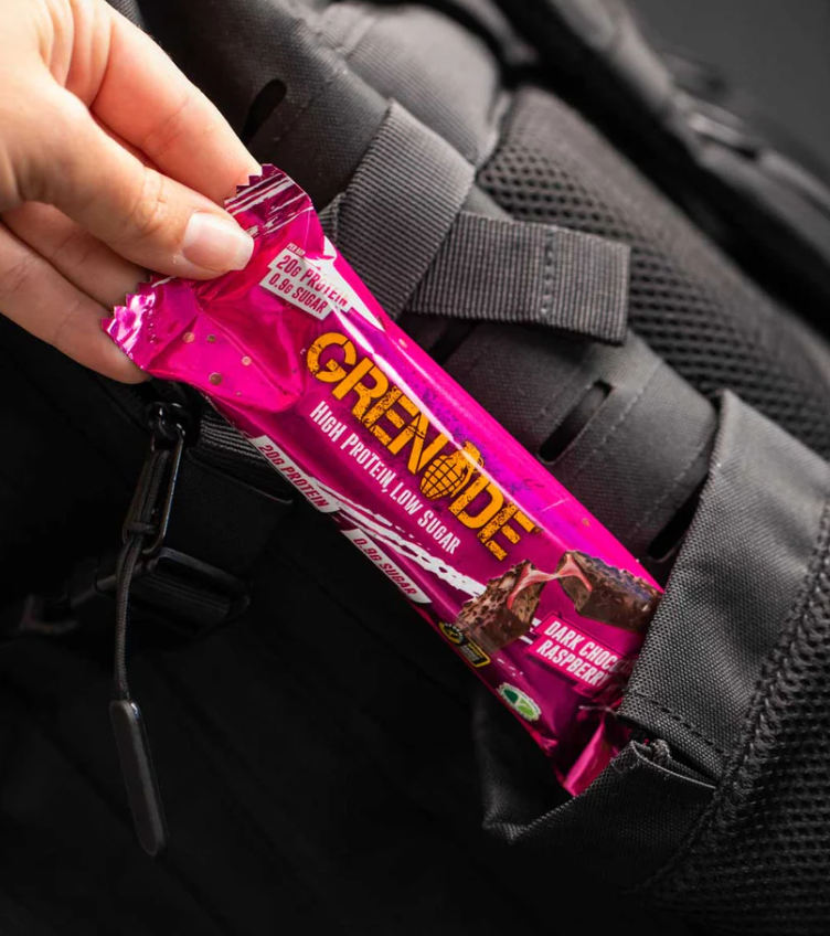 Grenade Dark Chocolate Raspberry - High Protein Bar - Low Sugar  60gm