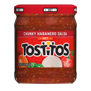 Tostitos Chunky Habanero Salsa Hot 15.5 OZ (439g) - Export