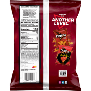 Doritos Spicy Nacho Flavored Tortilla Chips, 11 OZ (312g) - Export