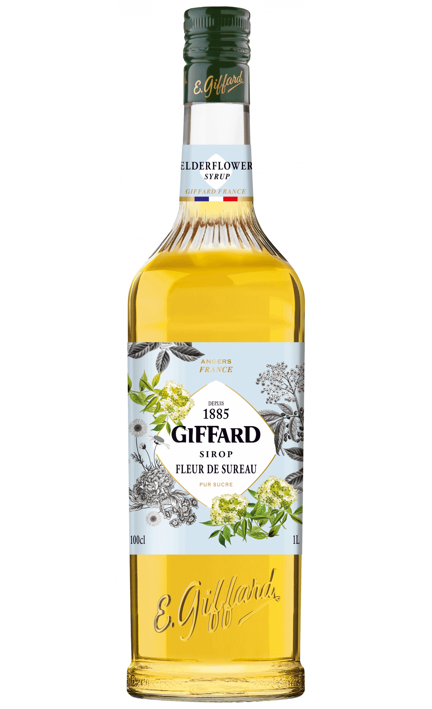 Giffard Elderflower Syrup 1L