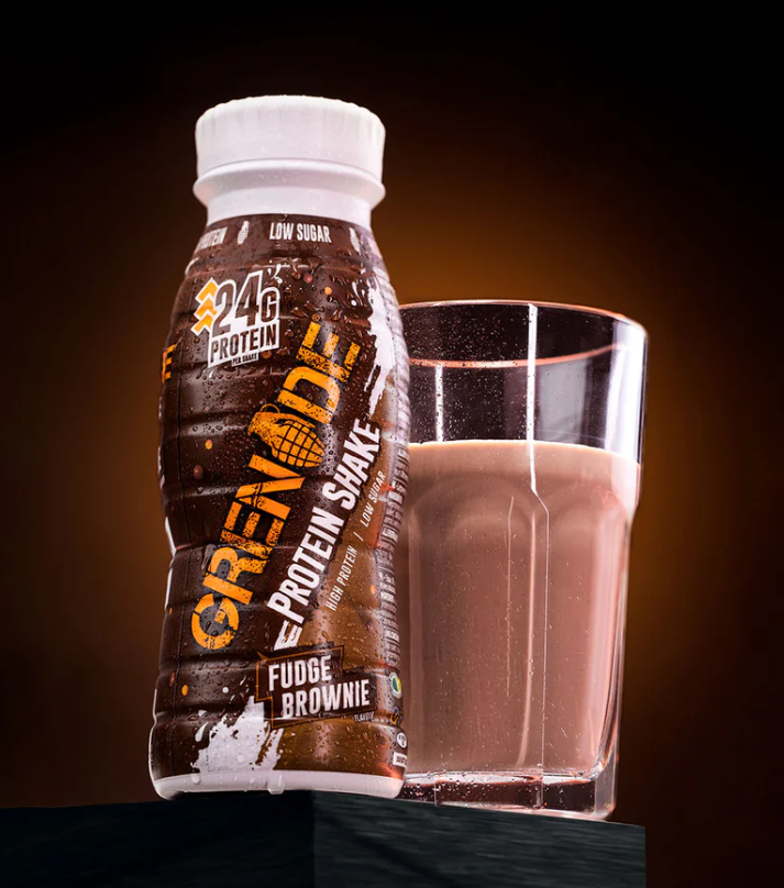 Grenade Fudge Brownie Protein Shake - High Protein - Low Sugar 330ml