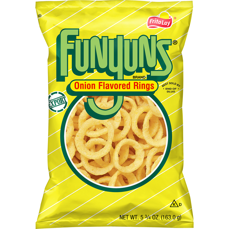 Funyuns Onion Flavored Rings 5.75 OZ (163g) - Export - Click Cuisine