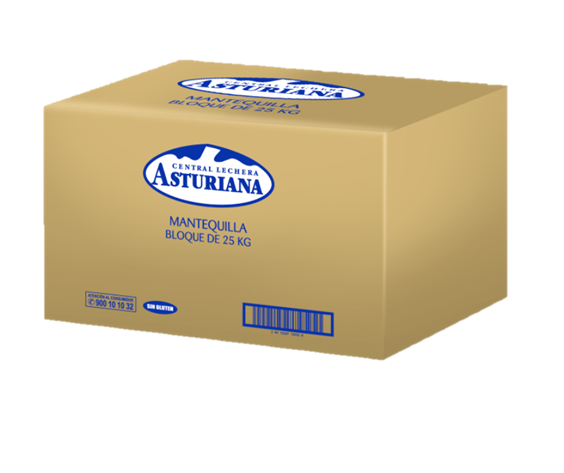 Central Lechera Asturiana Butter Blocks 25Kg